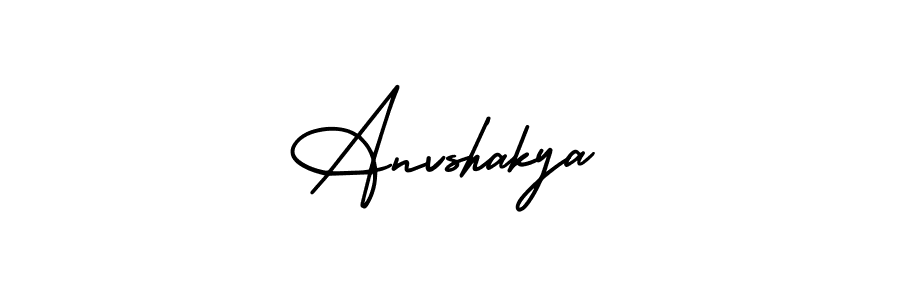 This is the best signature style for the Anvshakya name. Also you like these signature font (AmerikaSignatureDemo-Regular). Mix name signature. Anvshakya signature style 3 images and pictures png