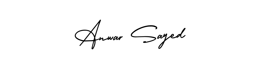 You can use this online signature creator to create a handwritten signature for the name Anwar Sayed. This is the best online autograph maker. Anwar Sayed signature style 3 images and pictures png