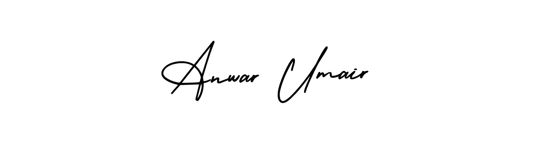Best and Professional Signature Style for Anwar Umair. AmerikaSignatureDemo-Regular Best Signature Style Collection. Anwar Umair signature style 3 images and pictures png