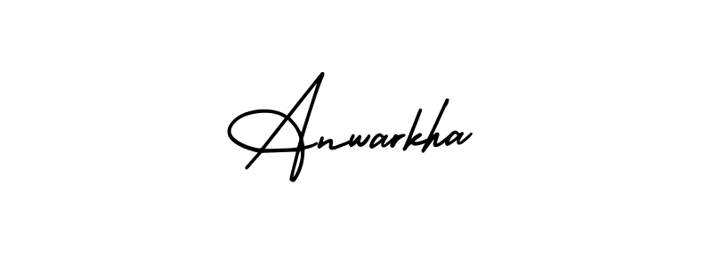 Make a beautiful signature design for name Anwarkha. Use this online signature maker to create a handwritten signature for free. Anwarkha signature style 3 images and pictures png