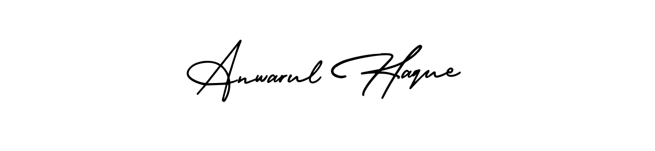 How to Draw Anwarul Haque signature style? AmerikaSignatureDemo-Regular is a latest design signature styles for name Anwarul Haque. Anwarul Haque signature style 3 images and pictures png