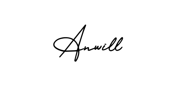 Once you've used our free online signature maker to create your best signature AmerikaSignatureDemo-Regular style, it's time to enjoy all of the benefits that Anwill name signing documents. Anwill signature style 3 images and pictures png