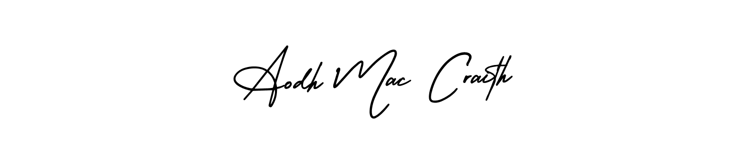 How to Draw Aodh Mac Craith signature style? AmerikaSignatureDemo-Regular is a latest design signature styles for name Aodh Mac Craith. Aodh Mac Craith signature style 3 images and pictures png