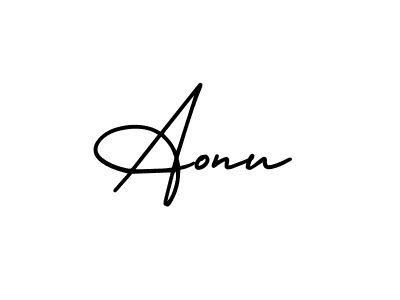 Once you've used our free online signature maker to create your best signature AmerikaSignatureDemo-Regular style, it's time to enjoy all of the benefits that Aonu name signing documents. Aonu signature style 3 images and pictures png