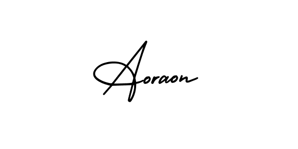 Check out images of Autograph of Aoraon name. Actor Aoraon Signature Style. AmerikaSignatureDemo-Regular is a professional sign style online. Aoraon signature style 3 images and pictures png