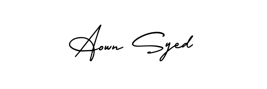 Once you've used our free online signature maker to create your best signature AmerikaSignatureDemo-Regular style, it's time to enjoy all of the benefits that Aown Syed name signing documents. Aown Syed signature style 3 images and pictures png