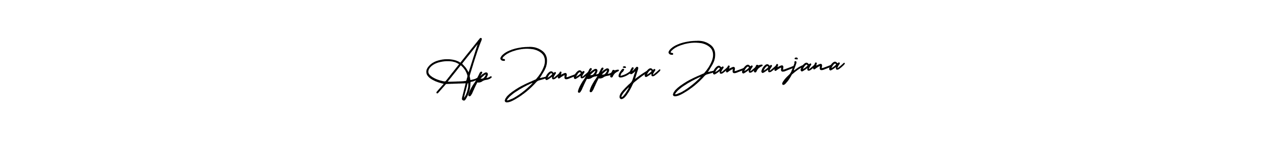 It looks lik you need a new signature style for name Ap Janappriya Janaranjana. Design unique handwritten (AmerikaSignatureDemo-Regular) signature with our free signature maker in just a few clicks. Ap Janappriya Janaranjana signature style 3 images and pictures png