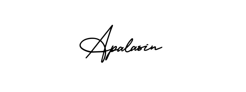 Also we have Apalasin name is the best signature style. Create professional handwritten signature collection using AmerikaSignatureDemo-Regular autograph style. Apalasin signature style 3 images and pictures png