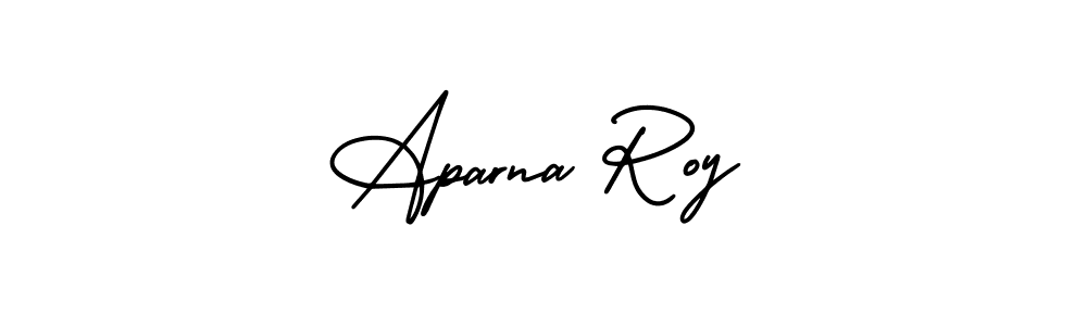 Design your own signature with our free online signature maker. With this signature software, you can create a handwritten (AmerikaSignatureDemo-Regular) signature for name Aparna Roy. Aparna Roy signature style 3 images and pictures png