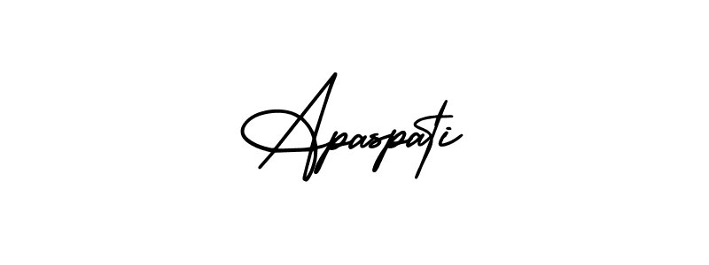 Design your own signature with our free online signature maker. With this signature software, you can create a handwritten (AmerikaSignatureDemo-Regular) signature for name Apaspati. Apaspati signature style 3 images and pictures png