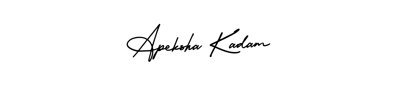 How to make Apeksha Kadam signature? AmerikaSignatureDemo-Regular is a professional autograph style. Create handwritten signature for Apeksha Kadam name. Apeksha Kadam signature style 3 images and pictures png