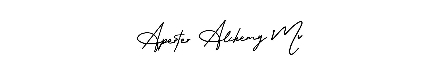 Here are the top 10 professional signature styles for the name Aperter Alchemy Mv. These are the best autograph styles you can use for your name. Aperter Alchemy Mv signature style 3 images and pictures png