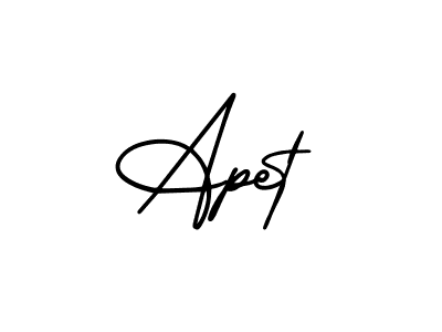 Similarly AmerikaSignatureDemo-Regular is the best handwritten signature design. Signature creator online .You can use it as an online autograph creator for name Apet. Apet signature style 3 images and pictures png