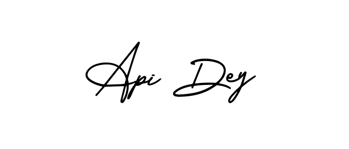 Also You can easily find your signature by using the search form. We will create Api Dey name handwritten signature images for you free of cost using AmerikaSignatureDemo-Regular sign style. Api Dey signature style 3 images and pictures png