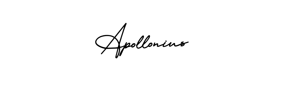 It looks lik you need a new signature style for name Apollonius. Design unique handwritten (AmerikaSignatureDemo-Regular) signature with our free signature maker in just a few clicks. Apollonius signature style 3 images and pictures png