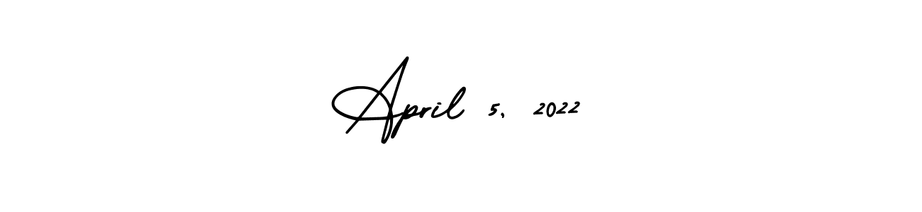 Make a short April 5, 2022 signature style. Manage your documents anywhere anytime using AmerikaSignatureDemo-Regular. Create and add eSignatures, submit forms, share and send files easily. April 5, 2022 signature style 3 images and pictures png