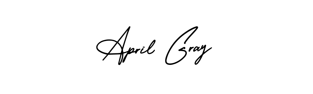 Also we have April Gray name is the best signature style. Create professional handwritten signature collection using AmerikaSignatureDemo-Regular autograph style. April Gray signature style 3 images and pictures png