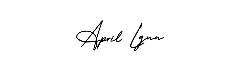 Create a beautiful signature design for name April Lynn. With this signature (AmerikaSignatureDemo-Regular) fonts, you can make a handwritten signature for free. April Lynn signature style 3 images and pictures png