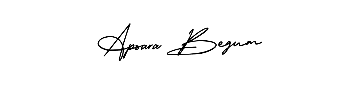 How to Draw Apsara Begum signature style? AmerikaSignatureDemo-Regular is a latest design signature styles for name Apsara Begum. Apsara Begum signature style 3 images and pictures png