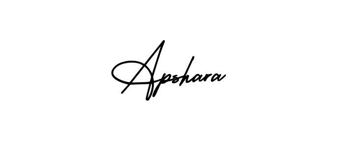 The best way (AmerikaSignatureDemo-Regular) to make a short signature is to pick only two or three words in your name. The name Apshara include a total of six letters. For converting this name. Apshara signature style 3 images and pictures png