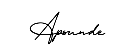 Get an exclusive digital autograph for Apsunde. The AmerikaSignatureDemo-Regular typeface captures the charm of real penmanship on paper. Apsunde signature style 3 images and pictures png