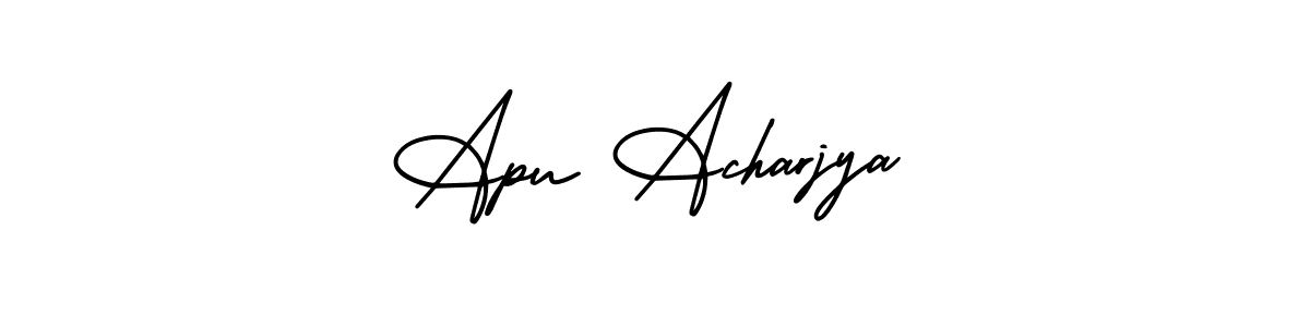 Here are the top 10 professional signature styles for the name Apu Acharjya. These are the best autograph styles you can use for your name. Apu Acharjya signature style 3 images and pictures png