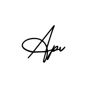 How to Draw Apv signature style? AmerikaSignatureDemo-Regular is a latest design signature styles for name Apv. Apv signature style 3 images and pictures png