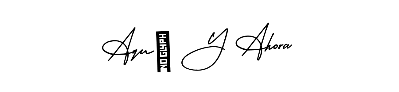 Check out images of Autograph of Aquí Y Ahora name. Actor Aquí Y Ahora Signature Style. AmerikaSignatureDemo-Regular is a professional sign style online. Aquí Y Ahora signature style 3 images and pictures png