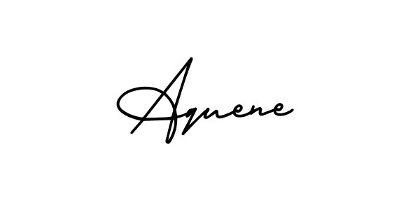 if you are searching for the best signature style for your name Aquene. so please give up your signature search. here we have designed multiple signature styles  using AmerikaSignatureDemo-Regular. Aquene signature style 3 images and pictures png