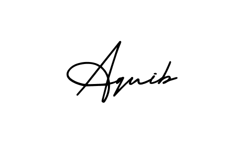 You can use this online signature creator to create a handwritten signature for the name Aquib. This is the best online autograph maker. Aquib signature style 3 images and pictures png