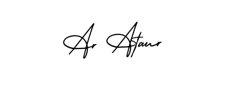 You can use this online signature creator to create a handwritten signature for the name Ar Ataur. This is the best online autograph maker. Ar Ataur signature style 3 images and pictures png