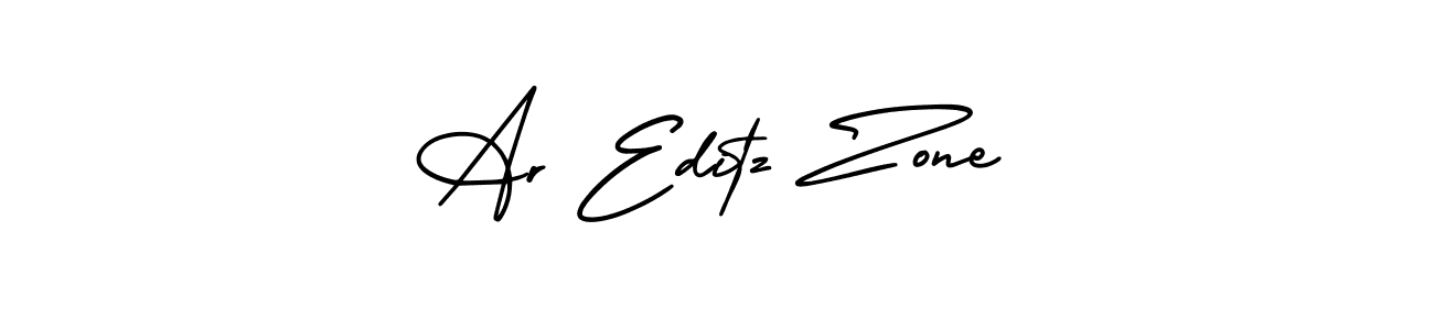 You should practise on your own different ways (AmerikaSignatureDemo-Regular) to write your name (Ar Editz Zone) in signature. don't let someone else do it for you. Ar Editz Zone signature style 3 images and pictures png