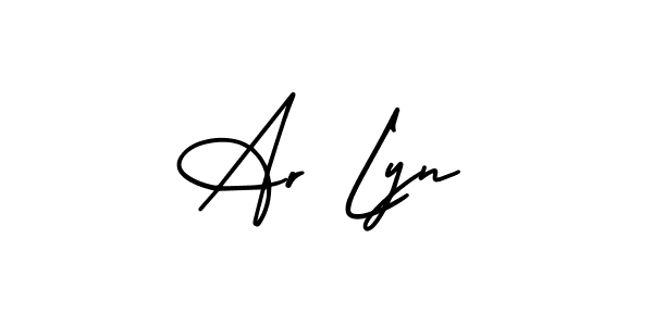 Best and Professional Signature Style for Ar Lyn. AmerikaSignatureDemo-Regular Best Signature Style Collection. Ar Lyn signature style 3 images and pictures png
