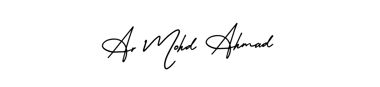 Make a short Ar Mohd Ahmad signature style. Manage your documents anywhere anytime using AmerikaSignatureDemo-Regular. Create and add eSignatures, submit forms, share and send files easily. Ar Mohd Ahmad signature style 3 images and pictures png