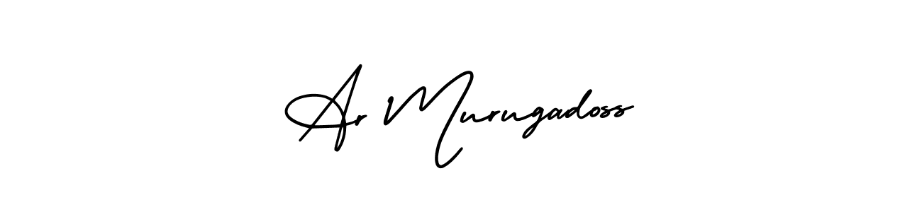 You can use this online signature creator to create a handwritten signature for the name Ar Murugadoss. This is the best online autograph maker. Ar Murugadoss signature style 3 images and pictures png