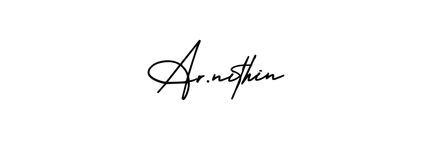 You can use this online signature creator to create a handwritten signature for the name Ar.nithin. This is the best online autograph maker. Ar.nithin signature style 3 images and pictures png