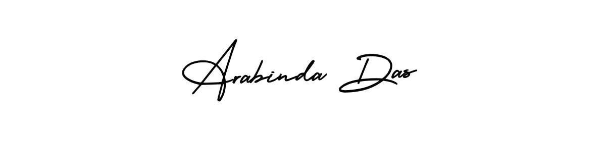 AmerikaSignatureDemo-Regular is a professional signature style that is perfect for those who want to add a touch of class to their signature. It is also a great choice for those who want to make their signature more unique. Get Arabinda Das name to fancy signature for free. Arabinda Das signature style 3 images and pictures png