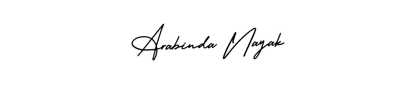 Design your own signature with our free online signature maker. With this signature software, you can create a handwritten (AmerikaSignatureDemo-Regular) signature for name Arabinda Nayak. Arabinda Nayak signature style 3 images and pictures png