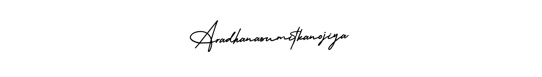 Also You can easily find your signature by using the search form. We will create Aradhanasumitkanojiya name handwritten signature images for you free of cost using AmerikaSignatureDemo-Regular sign style. Aradhanasumitkanojiya signature style 3 images and pictures png