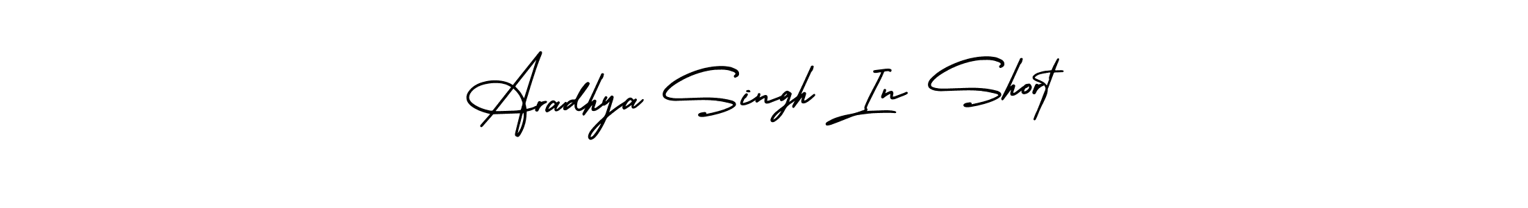 if you are searching for the best signature style for your name Aradhya Singh In Short. so please give up your signature search. here we have designed multiple signature styles  using AmerikaSignatureDemo-Regular. Aradhya Singh In Short signature style 3 images and pictures png