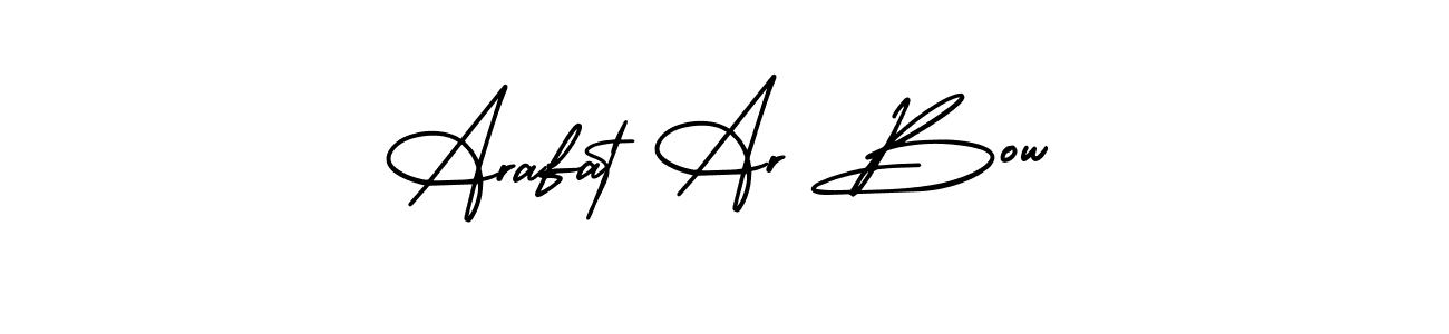 Create a beautiful signature design for name Arafat Ar Bow. With this signature (AmerikaSignatureDemo-Regular) fonts, you can make a handwritten signature for free. Arafat Ar Bow signature style 3 images and pictures png