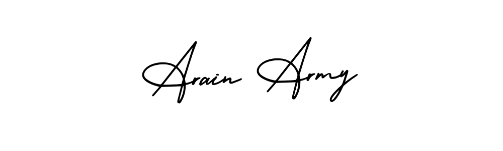 Once you've used our free online signature maker to create your best signature AmerikaSignatureDemo-Regular style, it's time to enjoy all of the benefits that Arain Army name signing documents. Arain Army signature style 3 images and pictures png