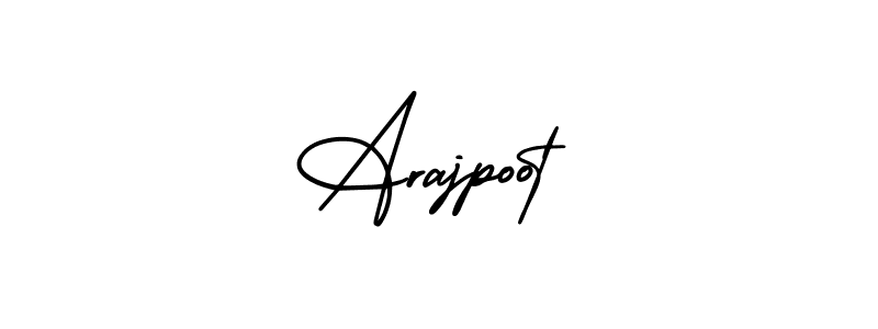 Also You can easily find your signature by using the search form. We will create Arajpoot name handwritten signature images for you free of cost using AmerikaSignatureDemo-Regular sign style. Arajpoot signature style 3 images and pictures png