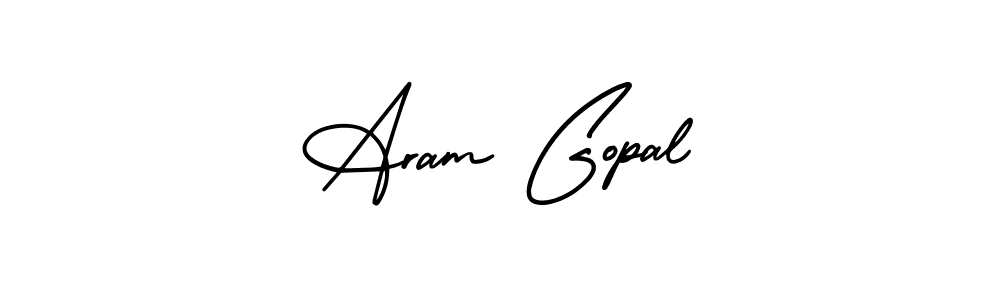 Similarly AmerikaSignatureDemo-Regular is the best handwritten signature design. Signature creator online .You can use it as an online autograph creator for name Aram Gopal. Aram Gopal signature style 3 images and pictures png