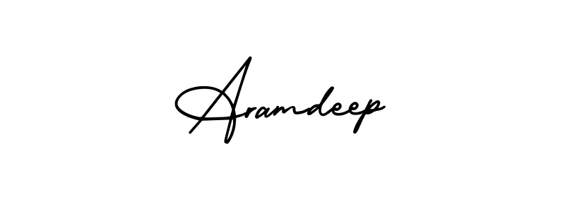 This is the best signature style for the Aramdeep name. Also you like these signature font (AmerikaSignatureDemo-Regular). Mix name signature. Aramdeep signature style 3 images and pictures png