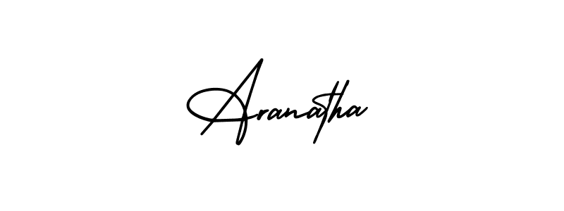 Make a beautiful signature design for name Aranatha. Use this online signature maker to create a handwritten signature for free. Aranatha signature style 3 images and pictures png