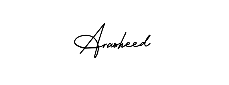 Best and Professional Signature Style for Arasheed. AmerikaSignatureDemo-Regular Best Signature Style Collection. Arasheed signature style 3 images and pictures png