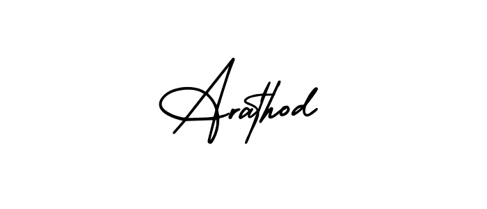 How to Draw Arathod signature style? AmerikaSignatureDemo-Regular is a latest design signature styles for name Arathod. Arathod signature style 3 images and pictures png