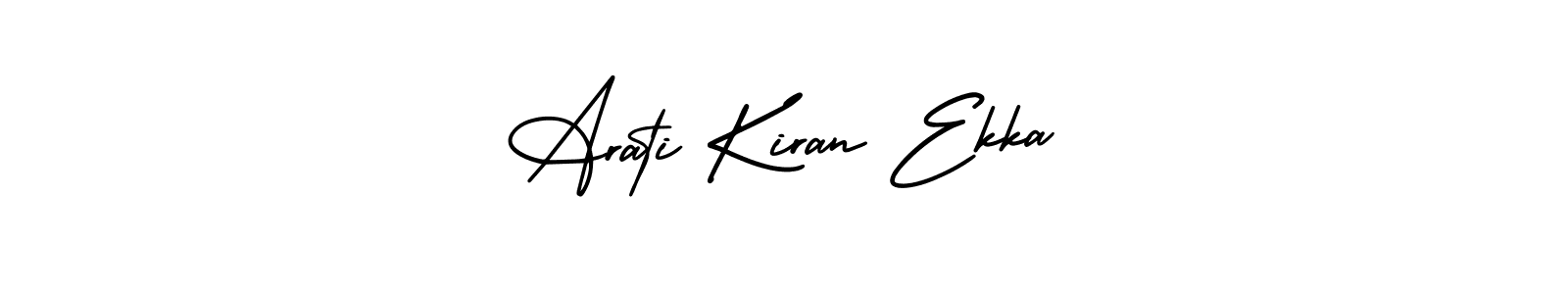 See photos of Arati Kiran Ekka official signature by Spectra . Check more albums & portfolios. Read reviews & check more about AmerikaSignatureDemo-Regular font. Arati Kiran Ekka signature style 3 images and pictures png