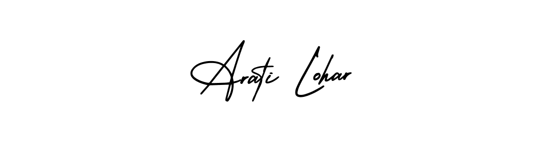 AmerikaSignatureDemo-Regular is a professional signature style that is perfect for those who want to add a touch of class to their signature. It is also a great choice for those who want to make their signature more unique. Get Arati Lohar name to fancy signature for free. Arati Lohar signature style 3 images and pictures png